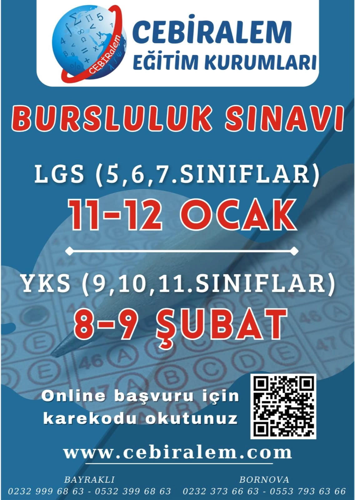 2025 BURSLULUK SINAVI ŞARTLARI